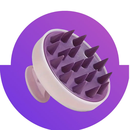 Silicone Scalp Massager & Hair Brush