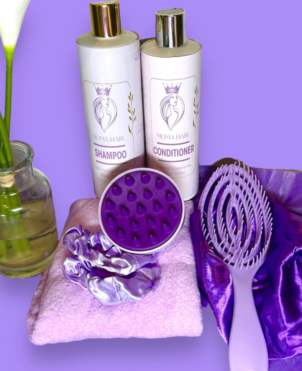 SHAMPOO-CONDITIONER AND ACCESSORIES